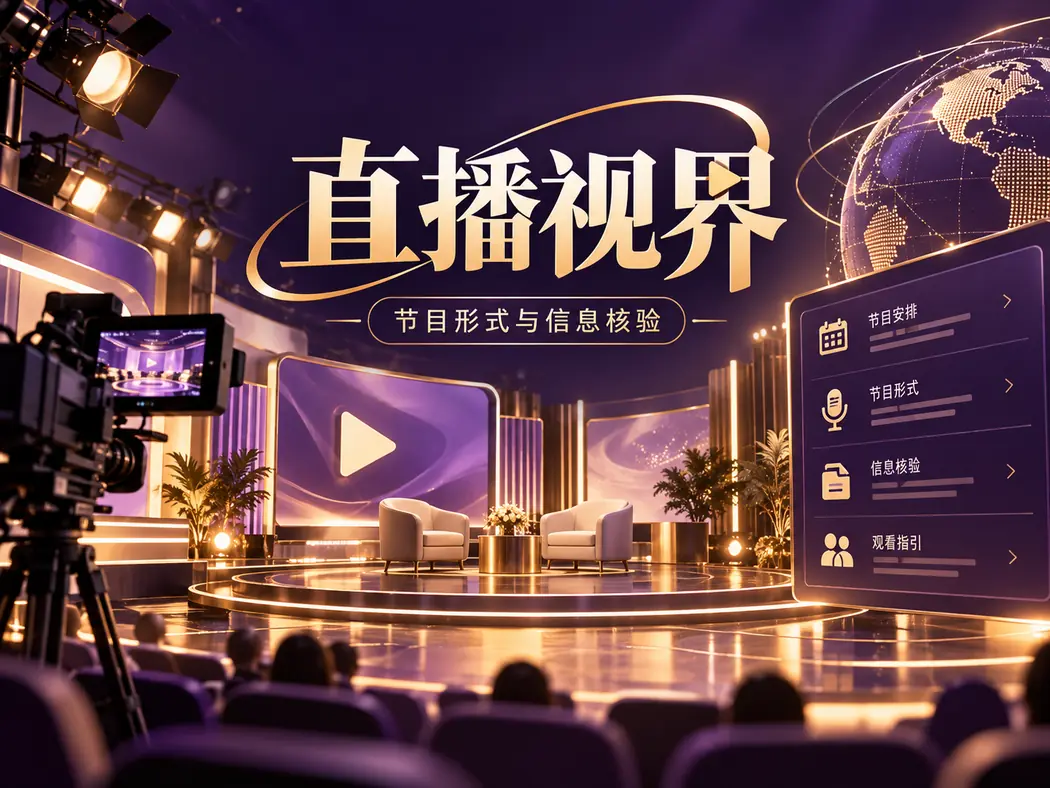 直播与节目文化主题插图